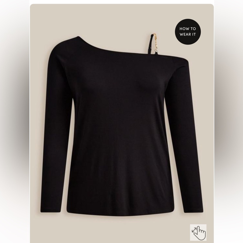 Torrid off shoulder top